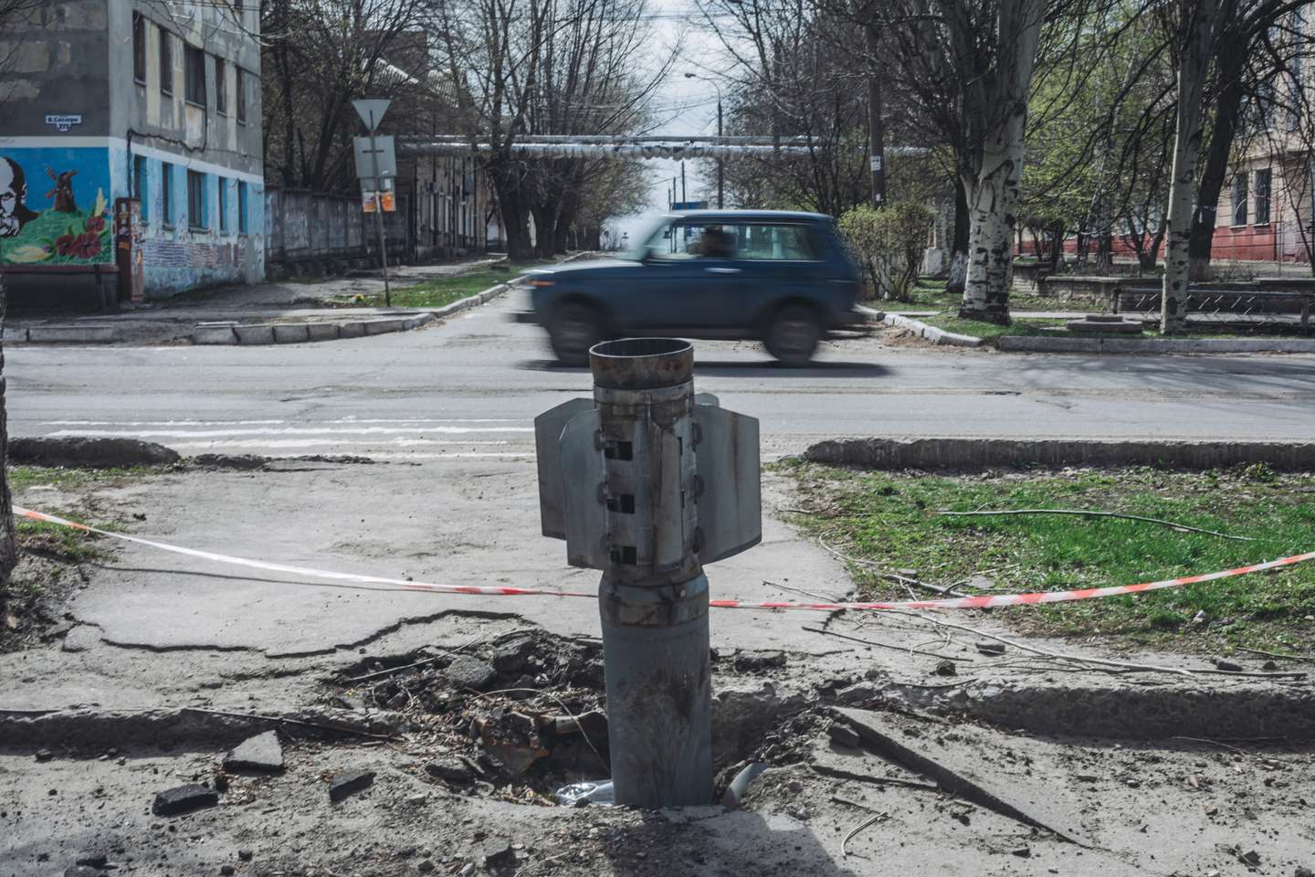 Ukrainian frontline in Donbass