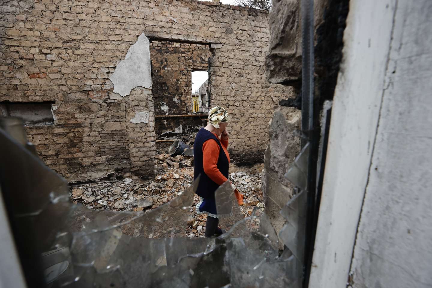 Traces of Russia-Ukraine war in the village of Kozarovychi