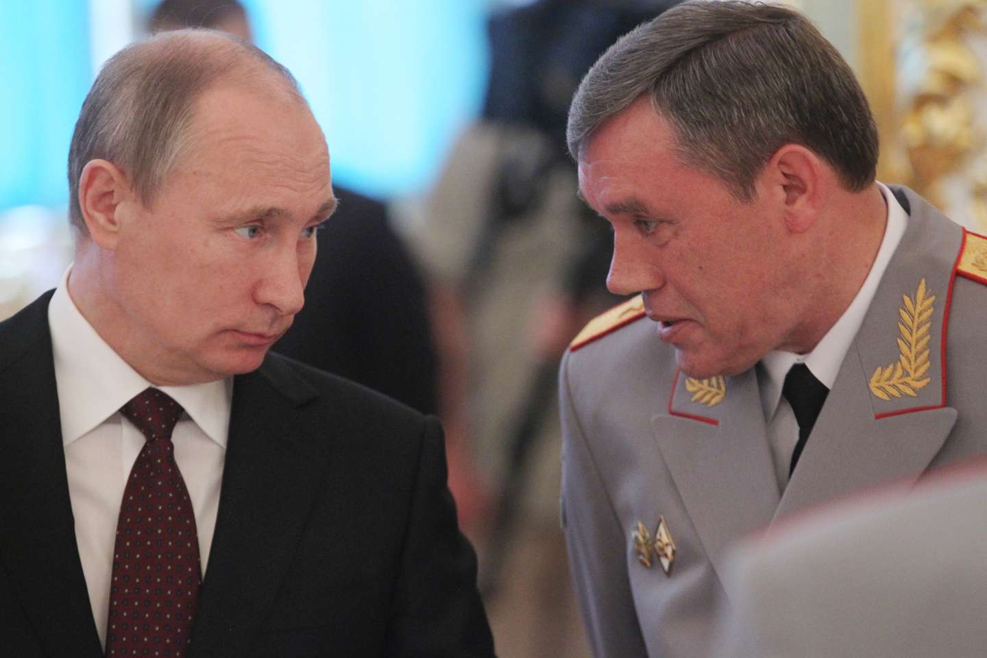 Vladimir Putin Attends Military Academy Reception