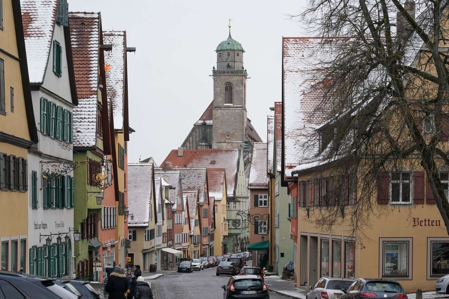 Wintery Dinkelsbühl