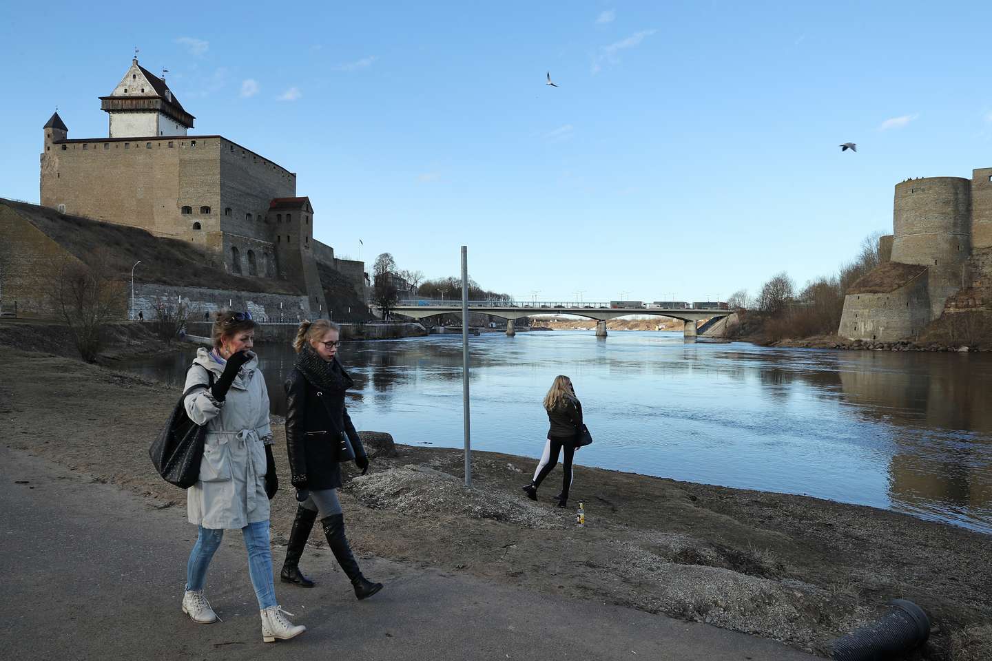 The EU And Russia Meet At Narva