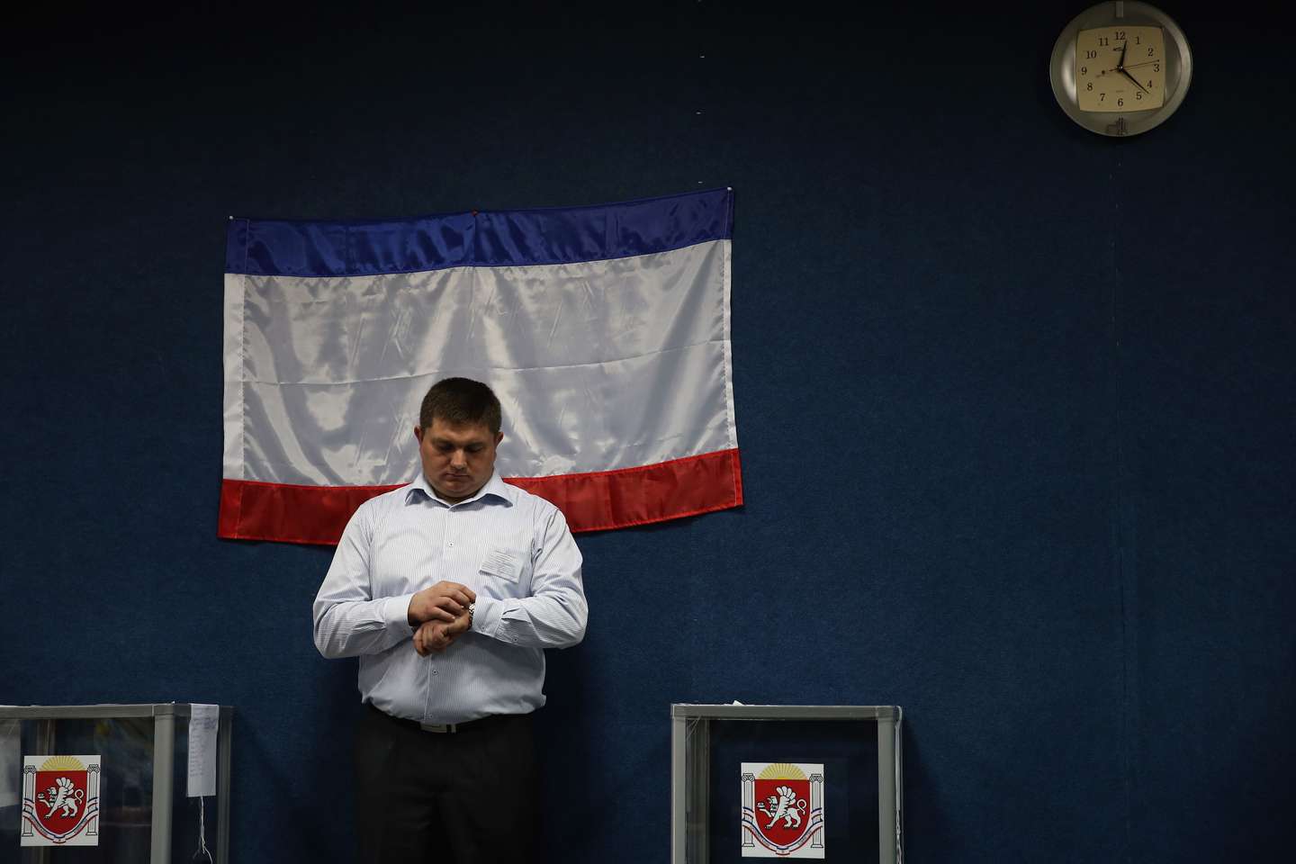 Crimea Goes To The Polls In Crucial Referendum