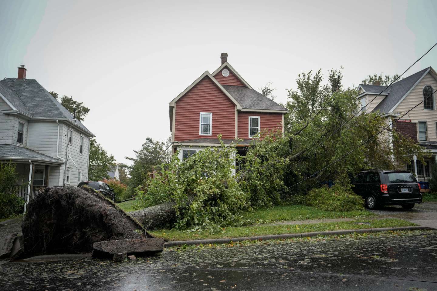 Post-Tropical Storm Fiona Slams Into Nova Scotia As One Of Canada's Largest Storms To Make Landfall