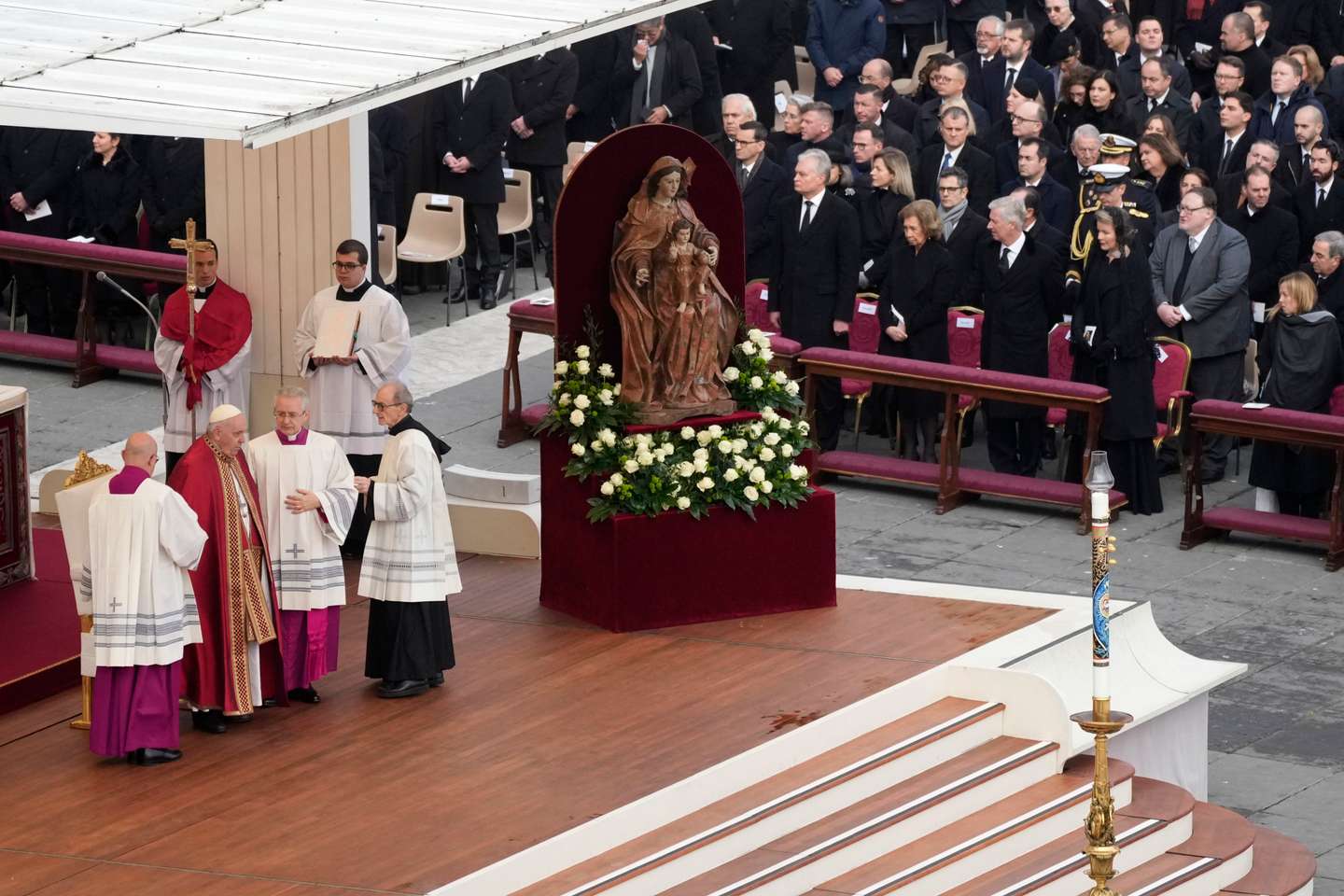 The Funeral Of Pope Emeritus Benedict XVI Takes Place In St Peter's Basilica