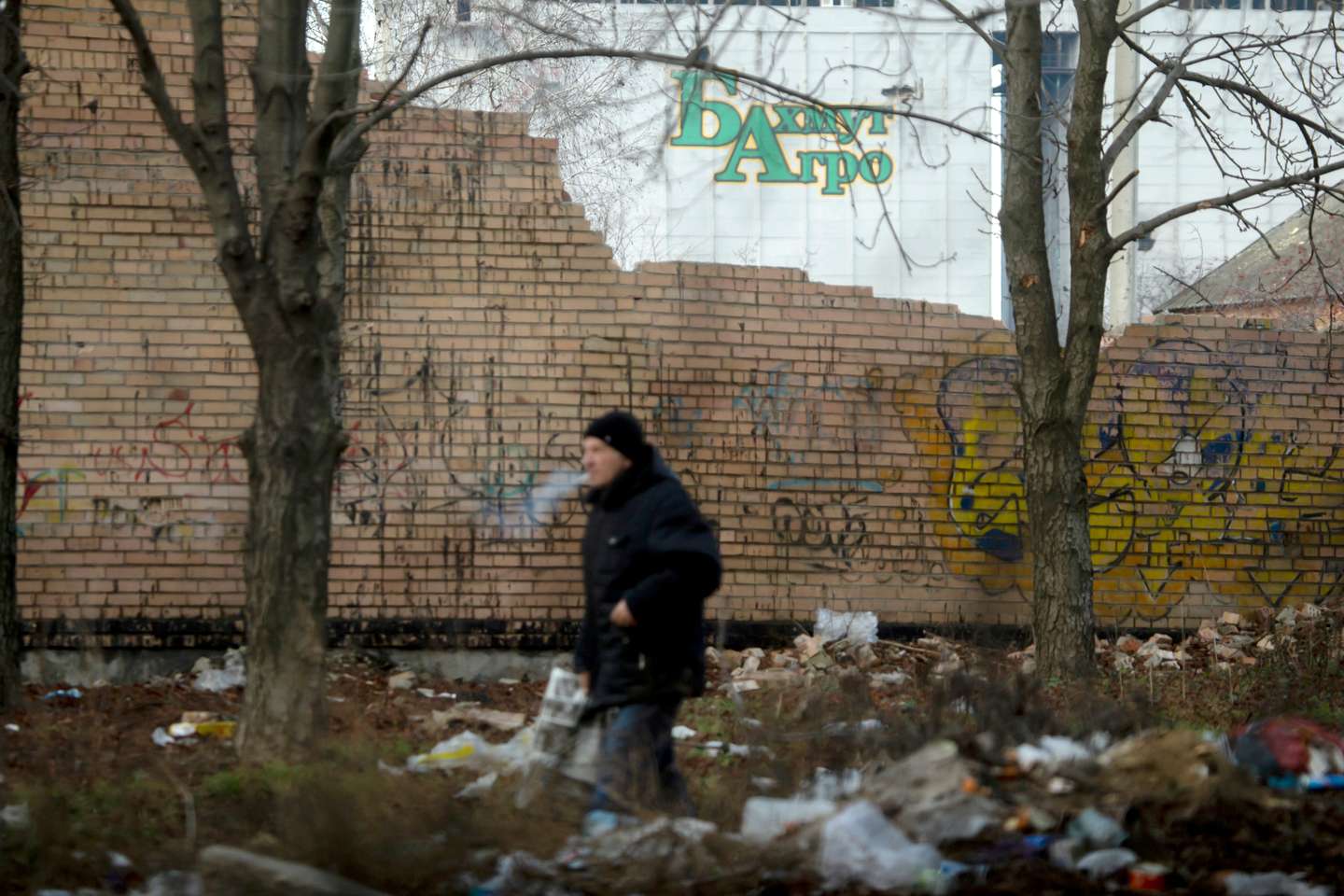People Continue To Live In Bakhmut Despite A Russian Assault And Shelling
