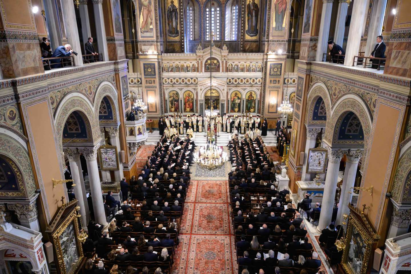 Former King Constantine II Of Greece Funeral