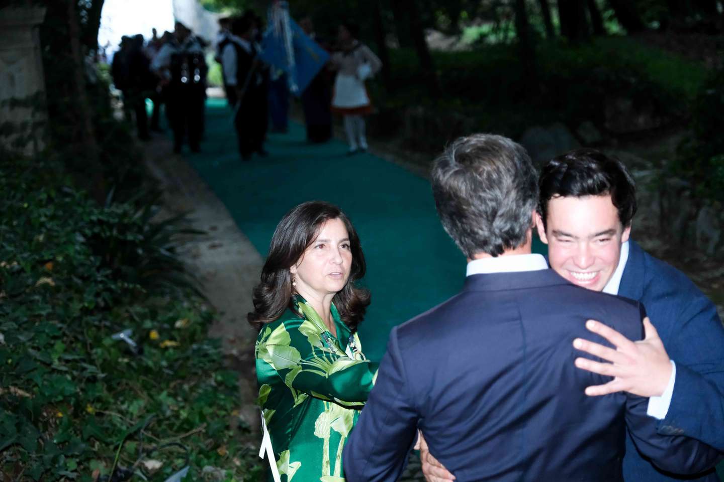 Casamento Real 7 de outubro 2023 Infanta Maria Francisca e Duarte de Sousa Araújo Martins Arraial na casa dos duques de Bragança em Sintra na véspera do casamento
