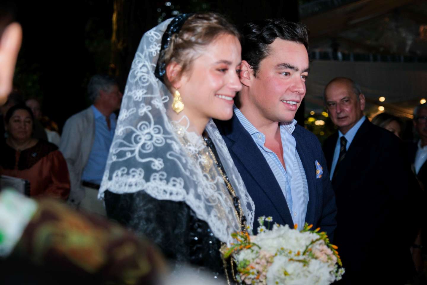 Casamento Real 7 de outubro 2023 Infanta Maria Francisca e Duarte de Sousa Araújo Martins Arraial na casa dos duques de Bragança em Sintra na véspera do casamento