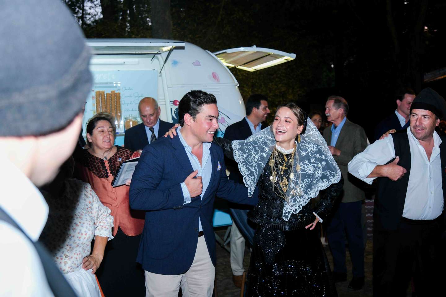 Casamento Real 7 de outubro 2023 Infanta Maria Francisca e Duarte de Sousa Araújo Martins Arraial na casa dos duques de Bragança em Sintra na véspera do casamento