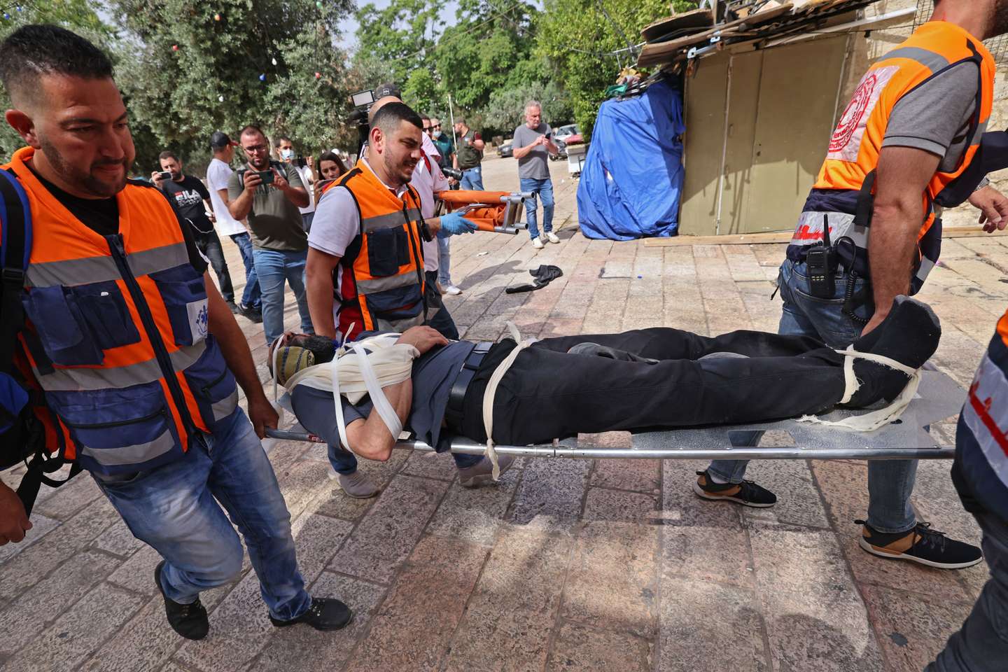 PALESTINIAN-ISRAEL-CONFLICT-AQSA