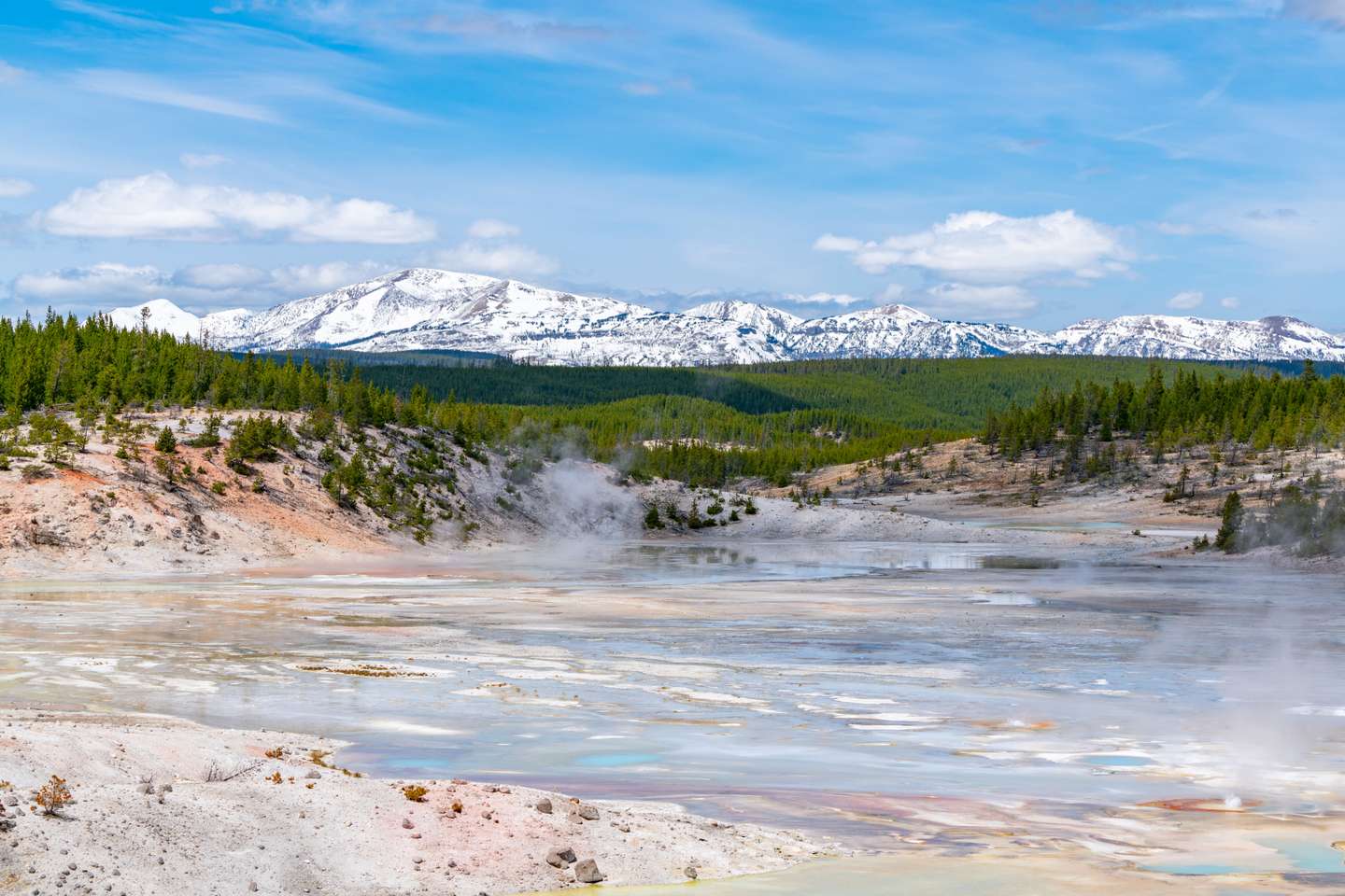 Yellowstone National Park Exteriors And Landmarks - 2021