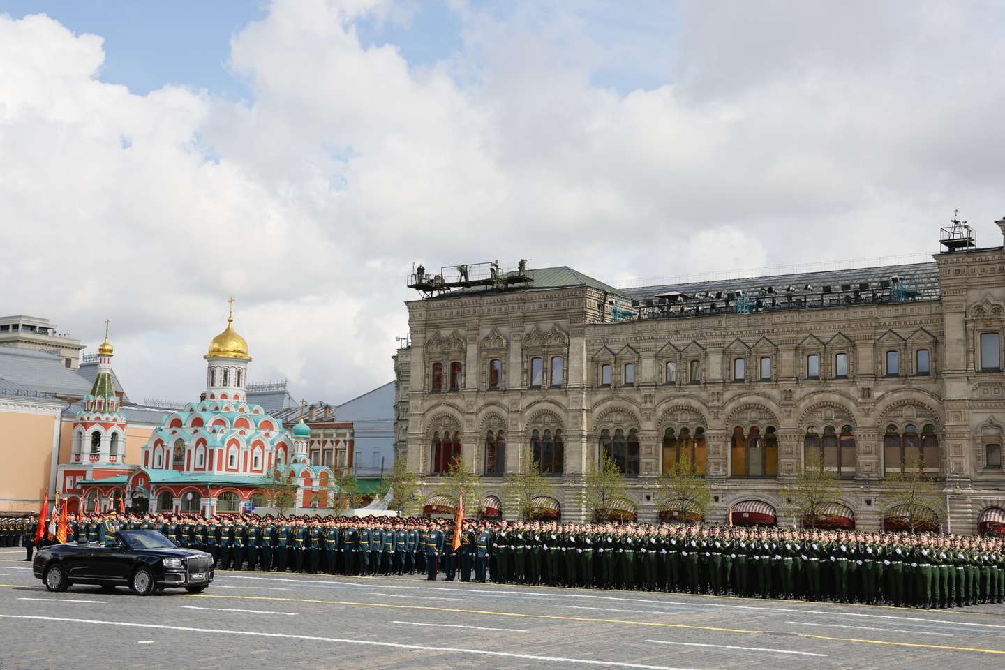 Victory Day military parade in Moscow