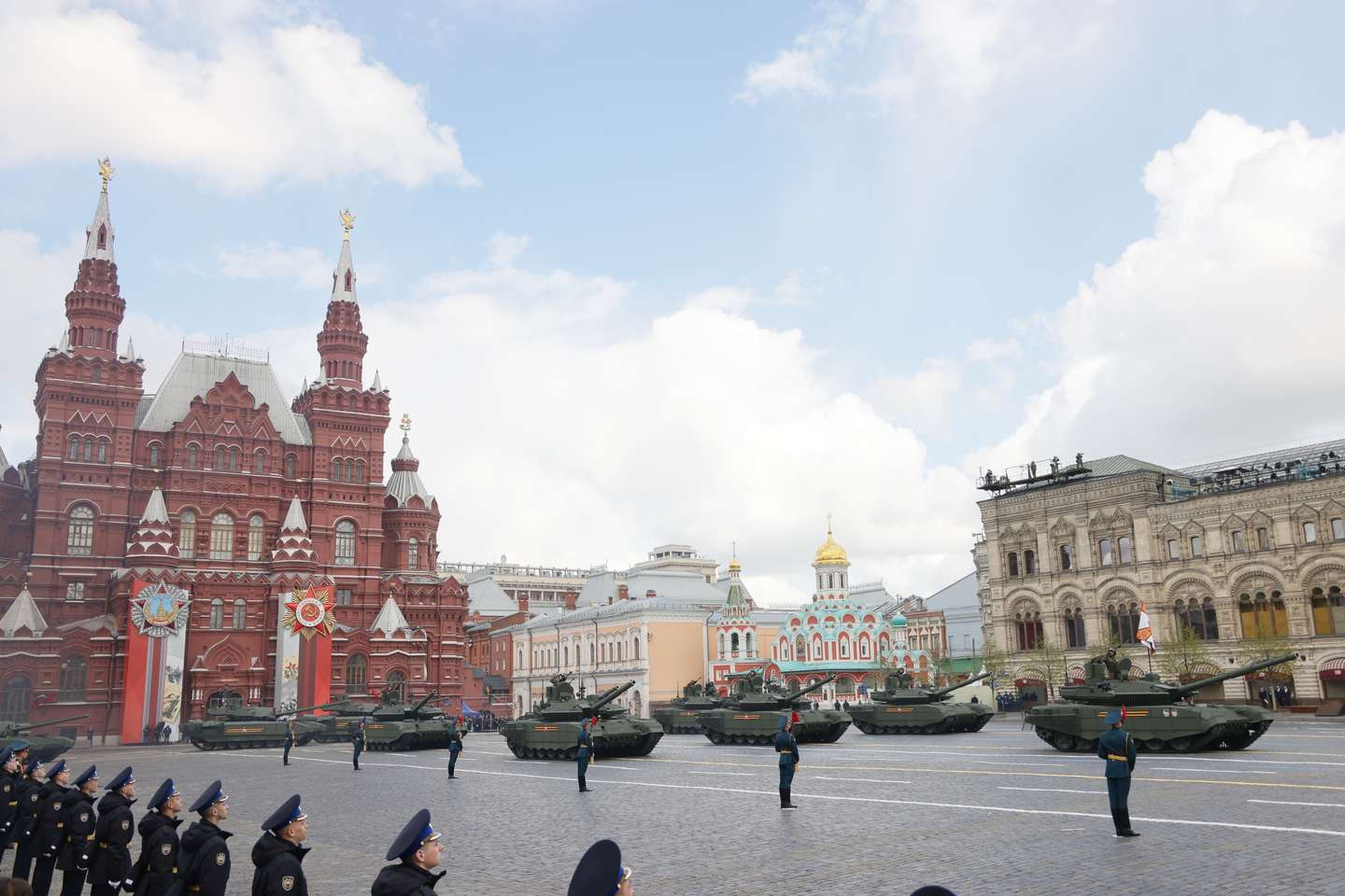 Victory Day military parade in Moscow