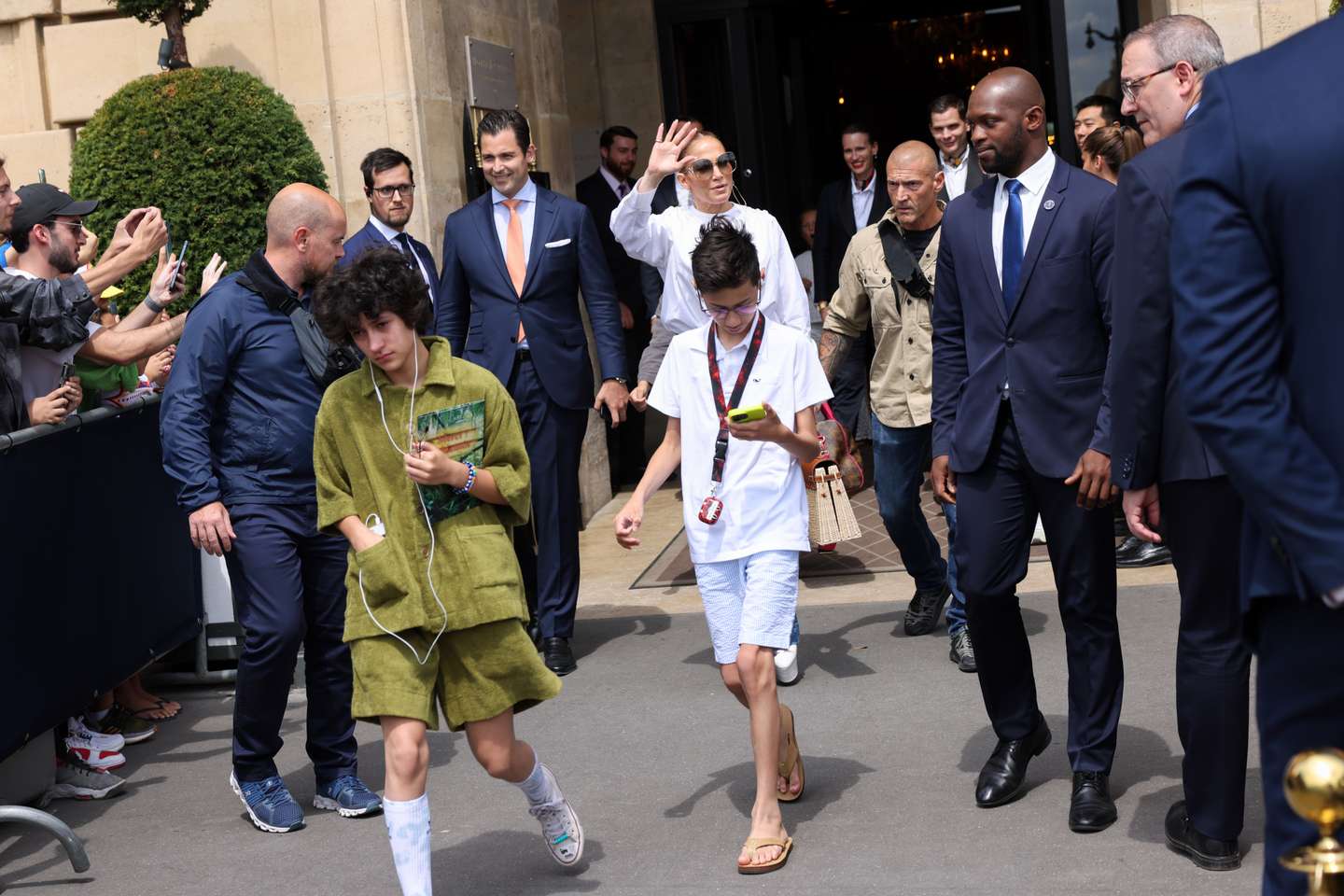 Celebrity Sightings In Paris - July 27th, 2022