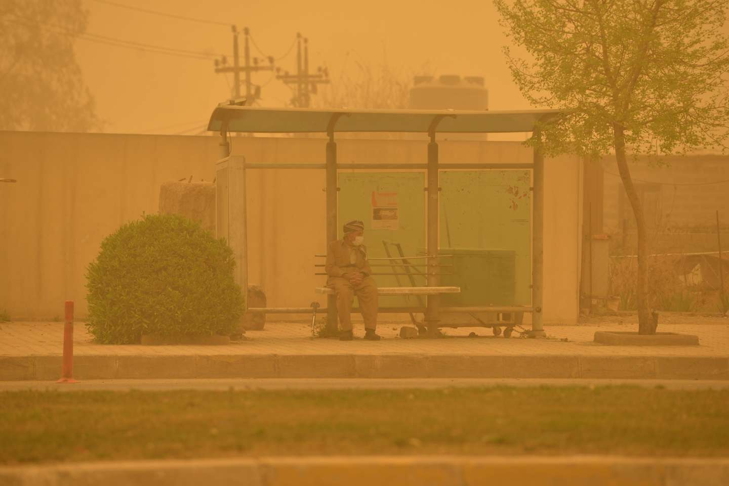 Sandstorm in Iraq's Erbil