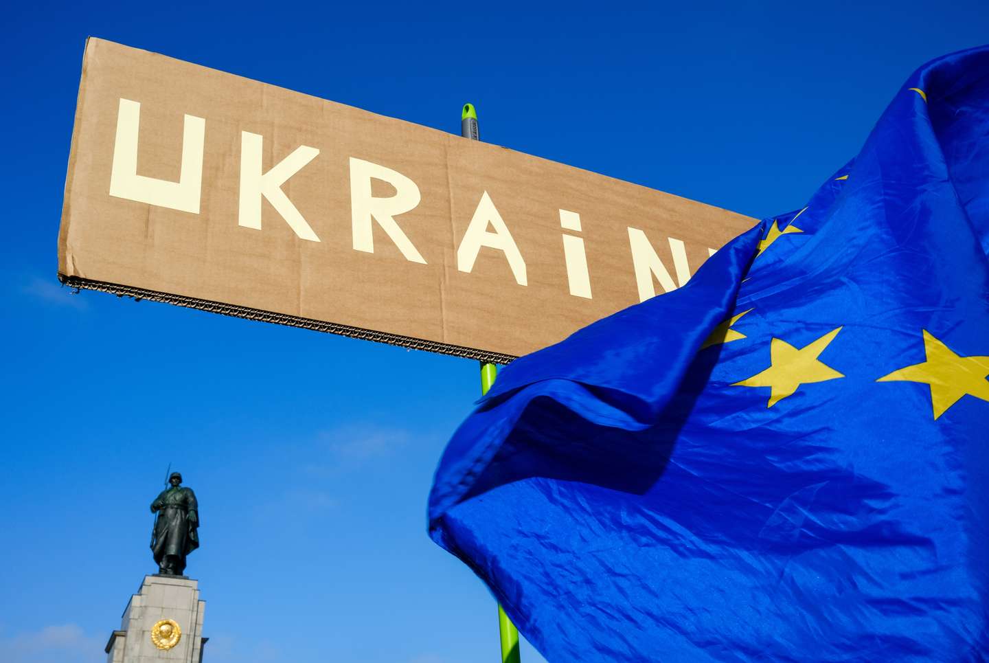 Berlin Holds Large Anti-War Rally As Ukraine Battles Russian Invasion