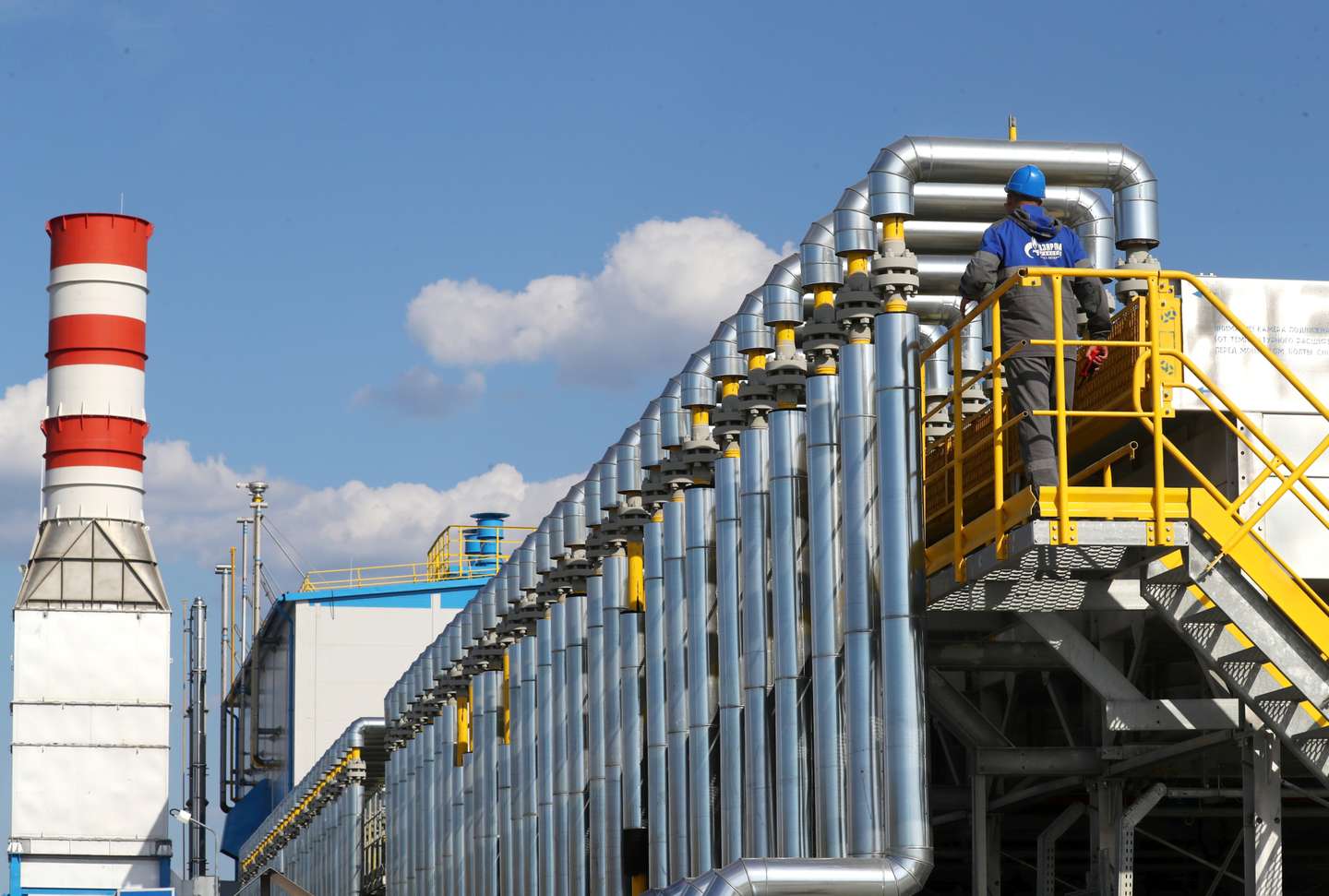 Slavyanskaya compressor station of Nord Stream 2 gas pipeline