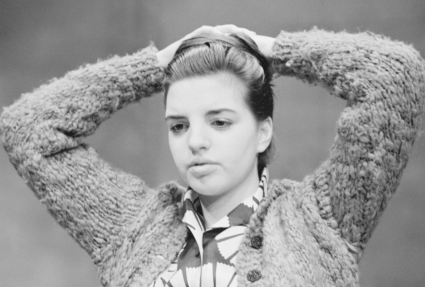 Liza Minnelli Fixing Hair for Best Foot Forward