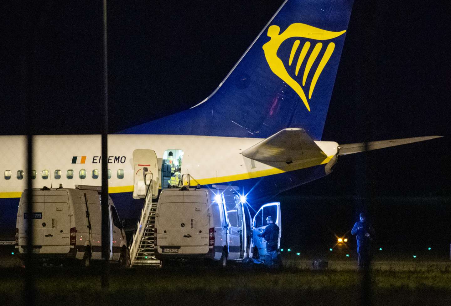 Unscheduled landing at BER Airport