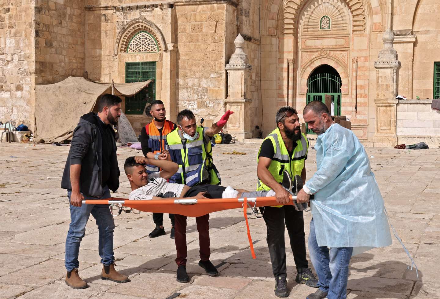 PALESTINIAN-ISRAEL-CONFLICT-AQSA