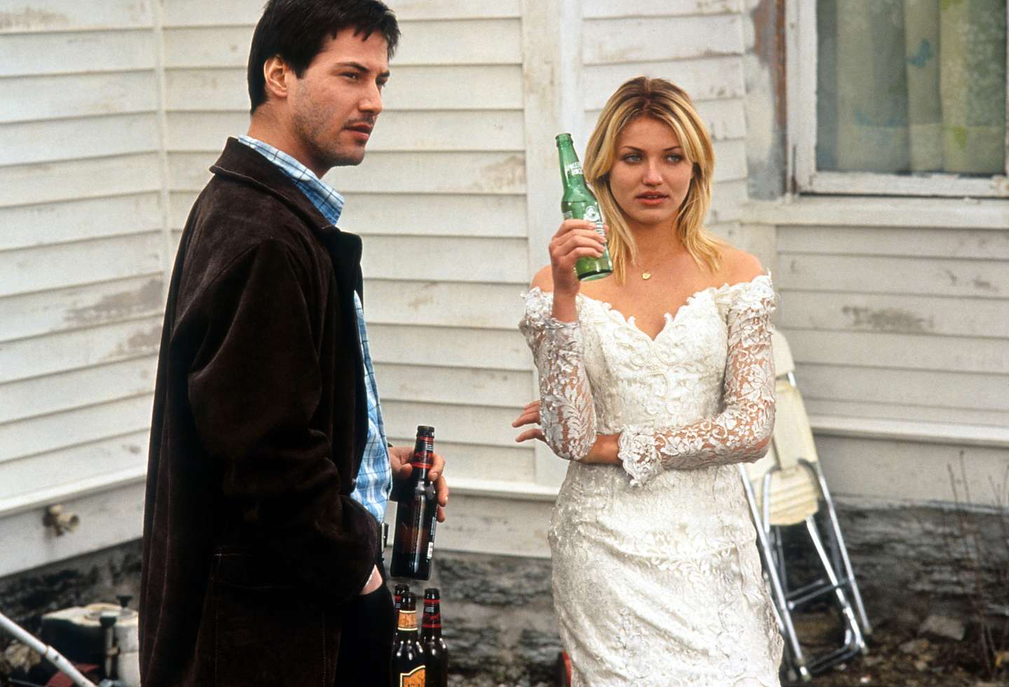 Keanu Reeves And Cameron Diaz In 'Feeling Minnesota'