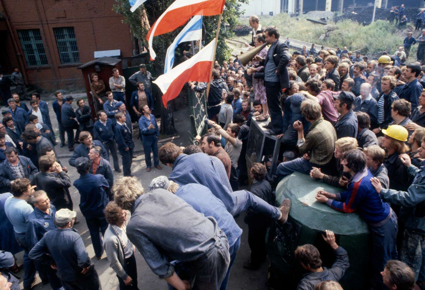 Strike at Gdansk Shipyard