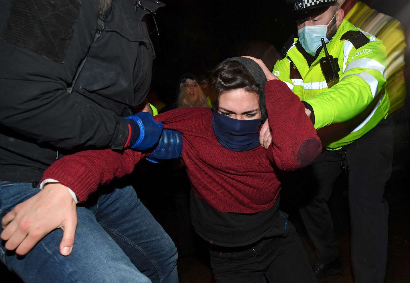 BRITAIN-POLICE-MURDER-VIGIL
