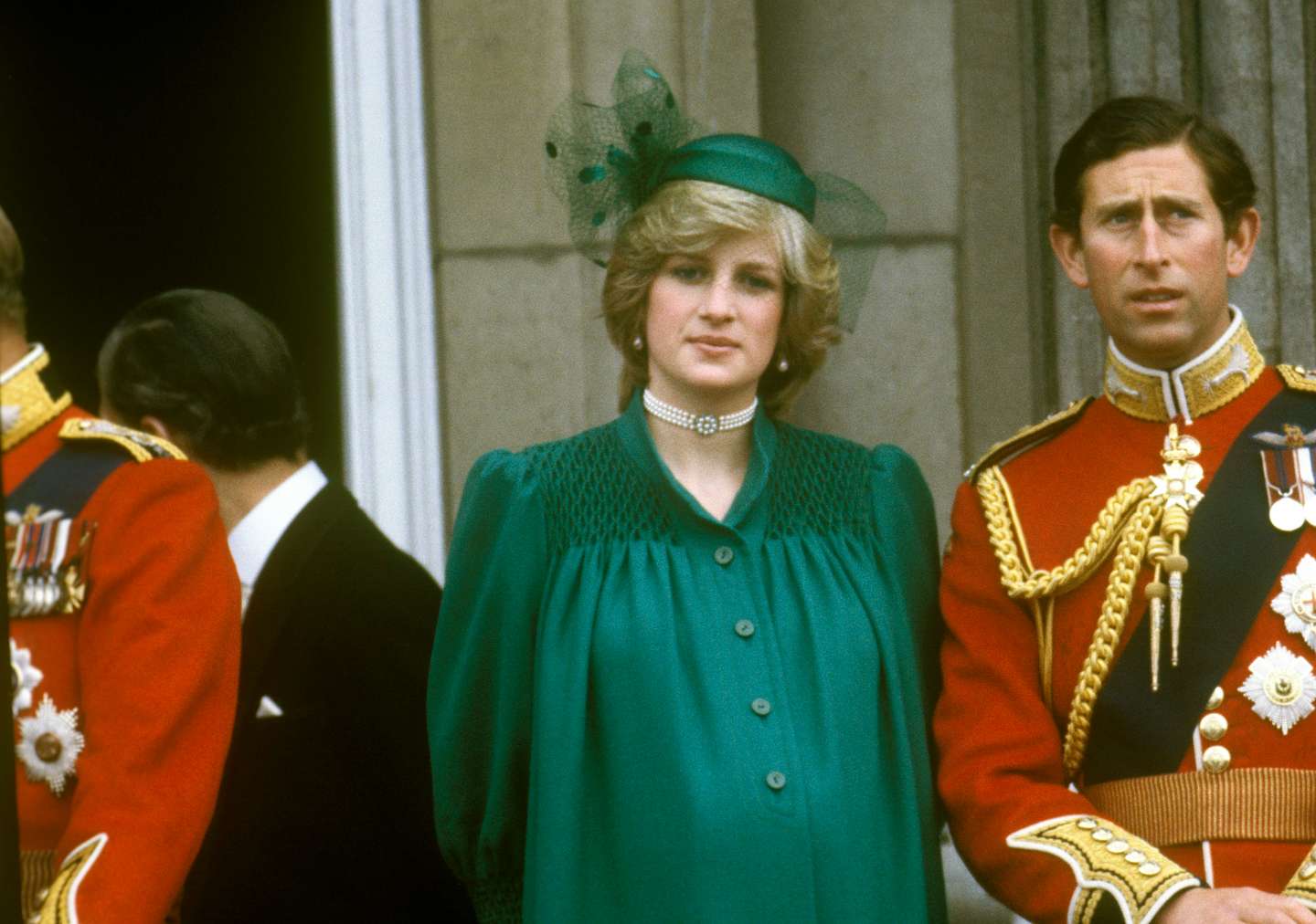 Diana, Princess of Wales,Prince Charles, Prince of Wales ,Diana is pregnant with Prince William ,Trooping the Colour