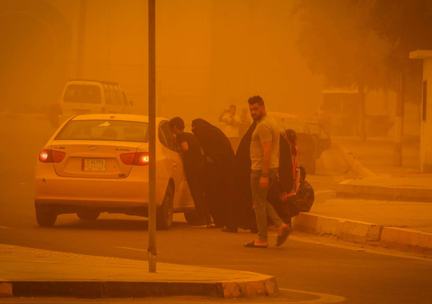 Sandstorm in Iraq's capital