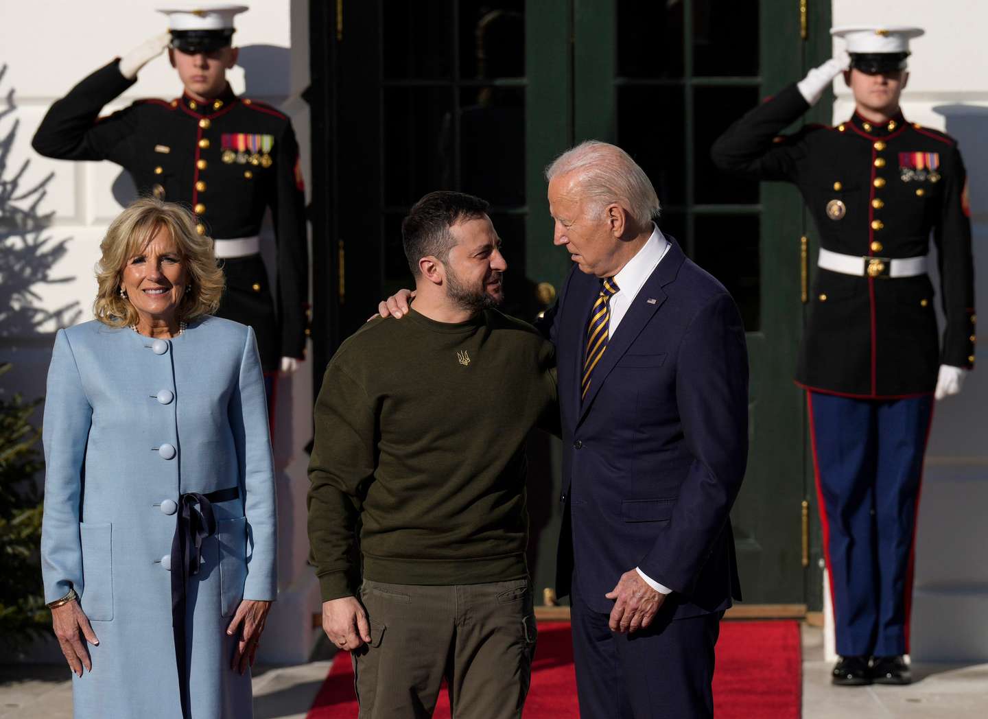 President Biden Welcomes President Of Ukraine Volodymyr Zelensky To The White House