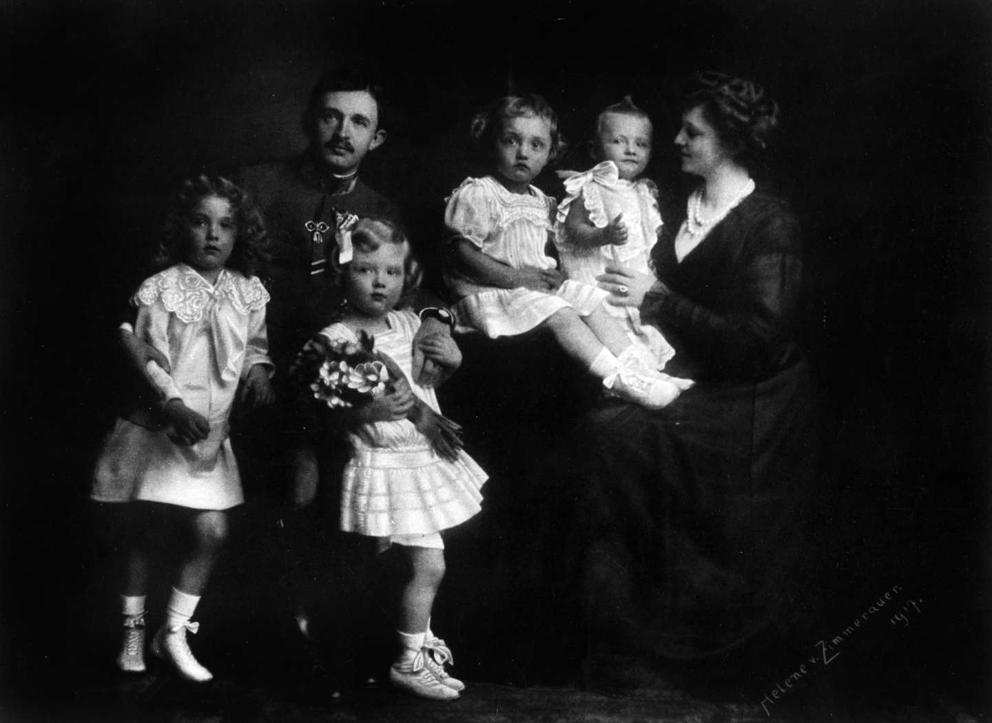 The Family Of Emperor Charles I Of Austria