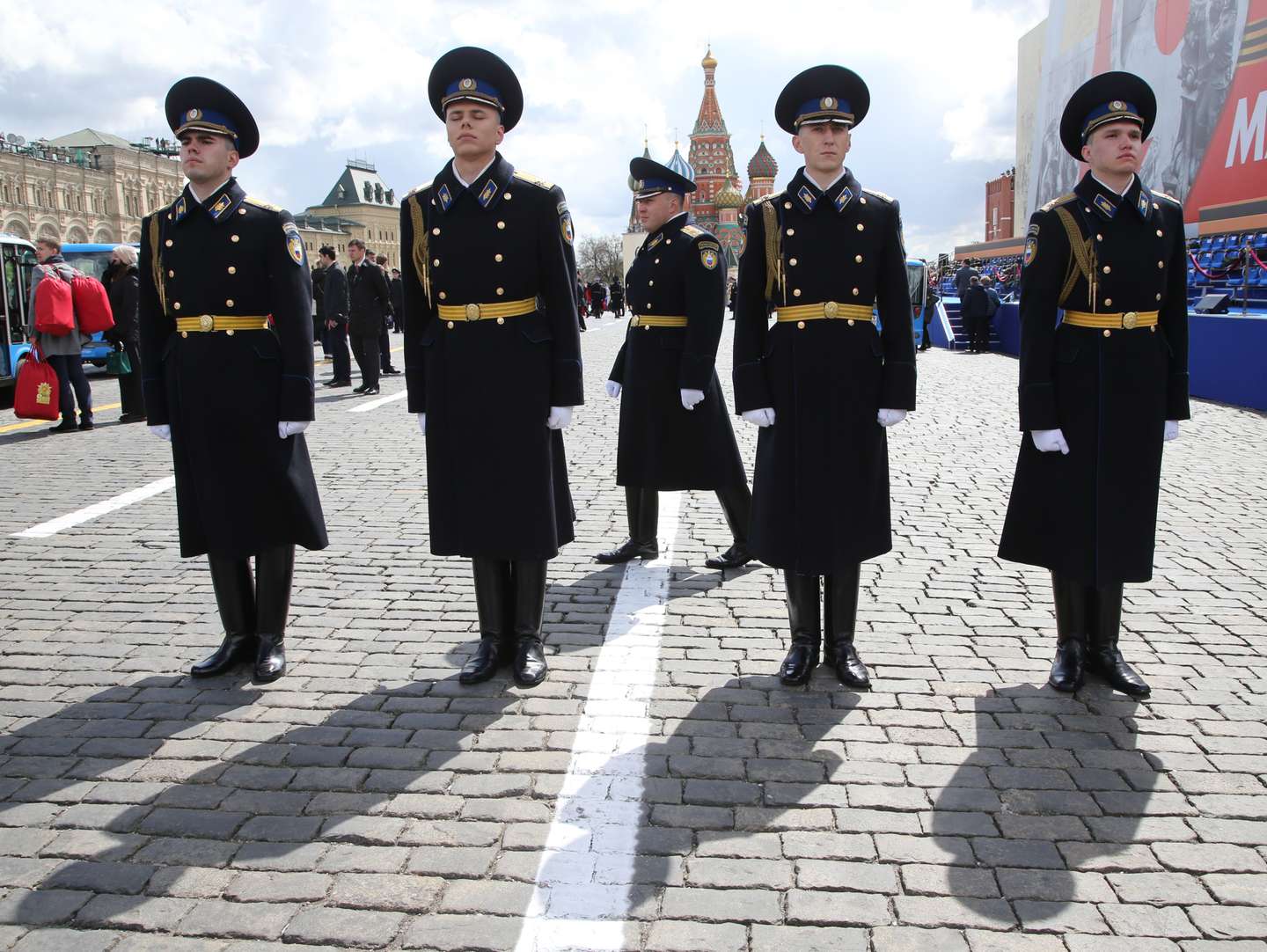 Russian President Vladimir Putin Attends 77th Victory Day With Parade On Red Square