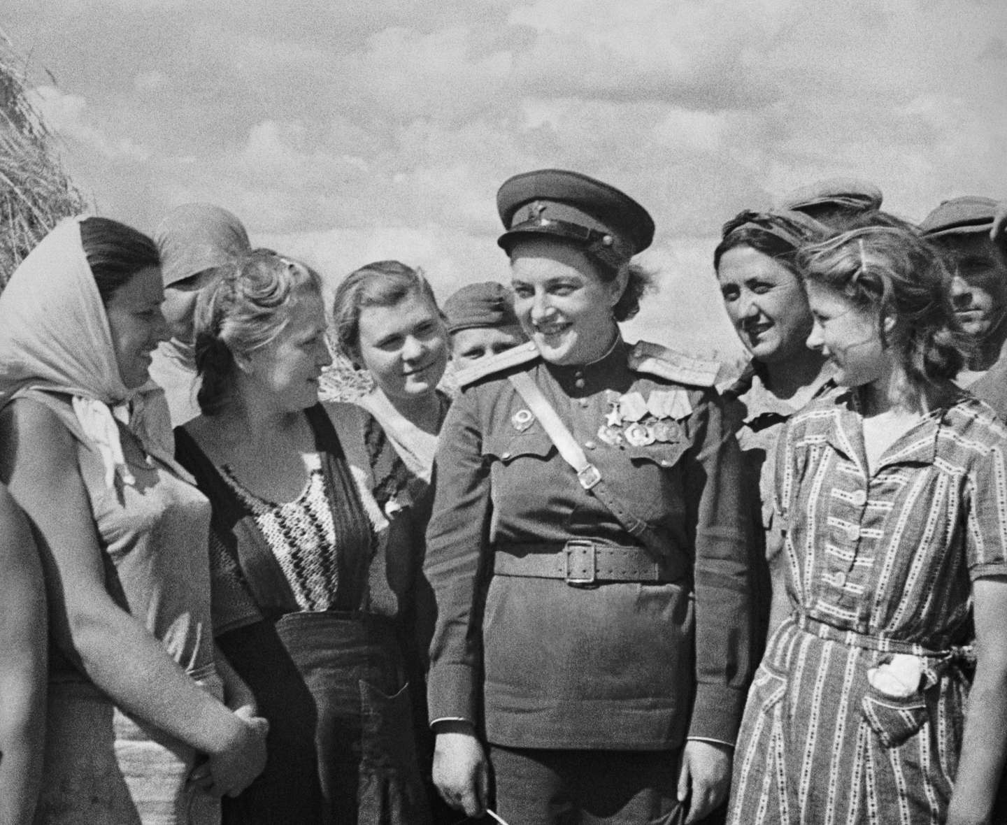 A franco-atiradora ucraniana Lyudmila Pavlichenko