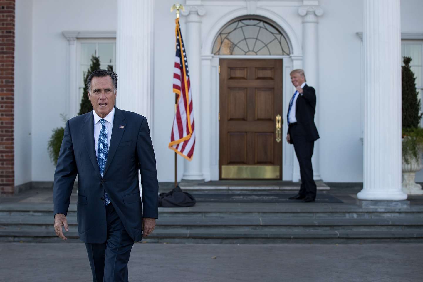Donald Trump Holds Weekend Meetings In Bedminster, NJ