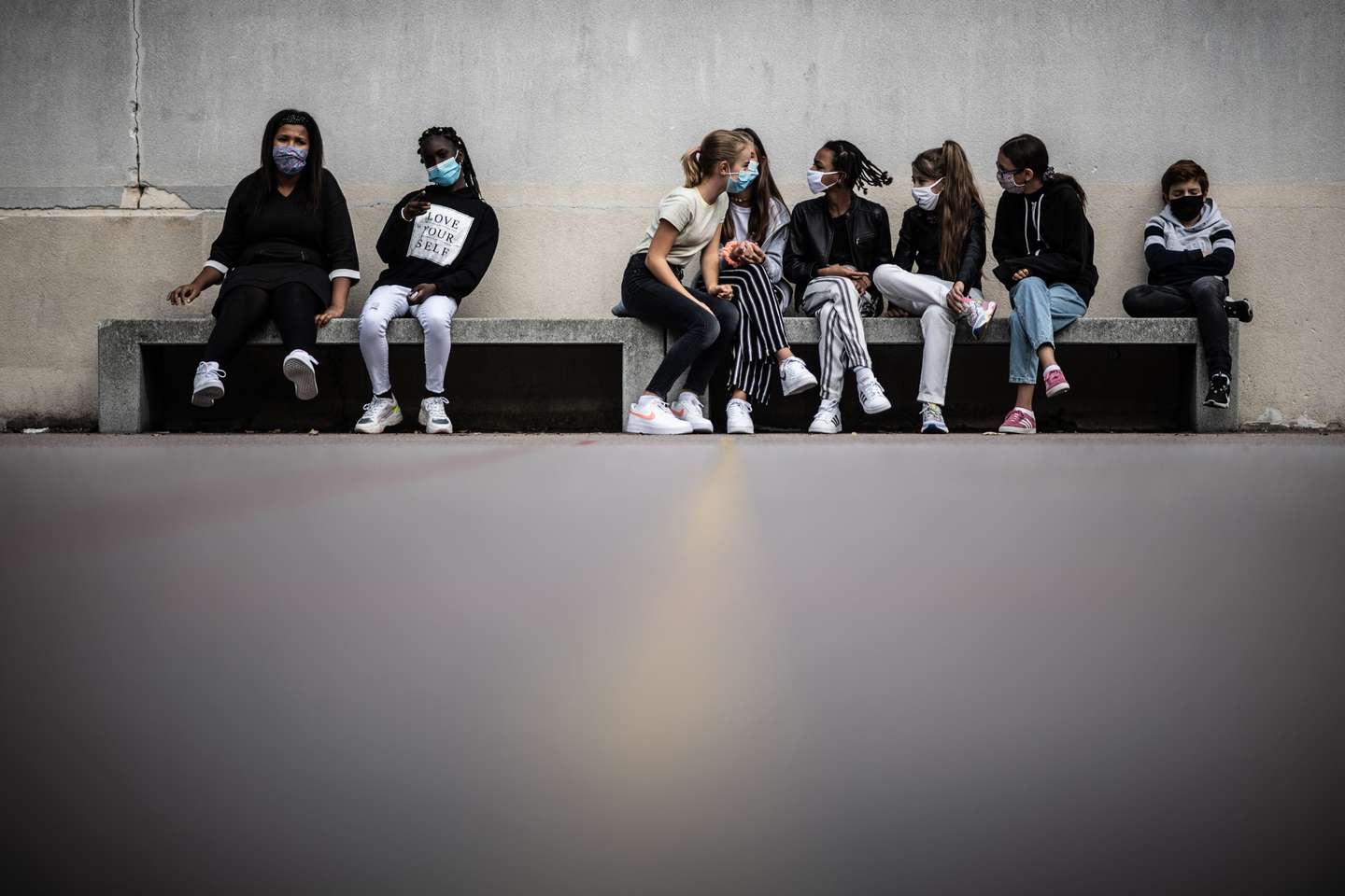 TOPSHOT-FRANCE-EDUCATION-HEALTH-VIRUS