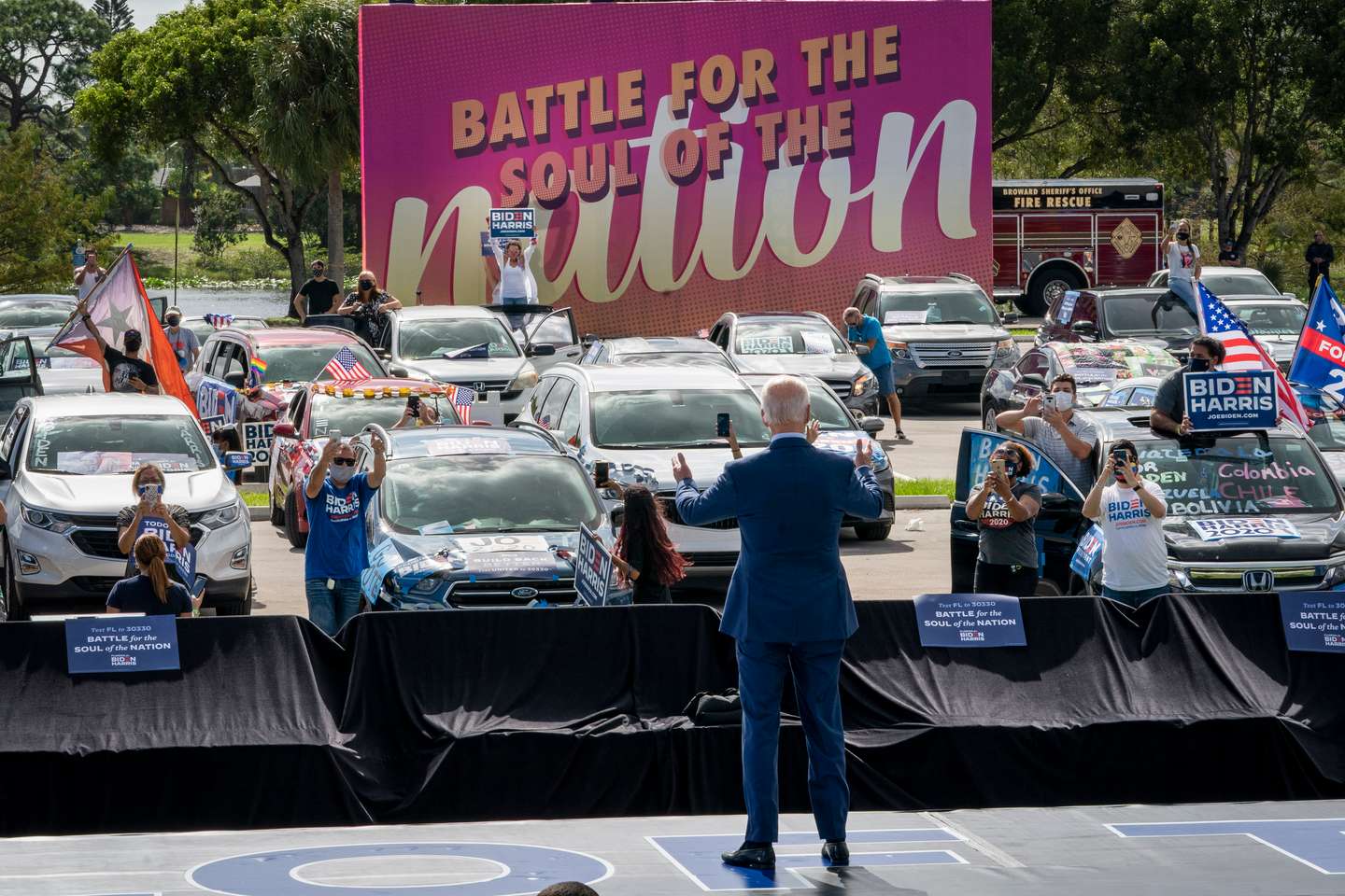 Joe Biden Campaigns For President In Florida