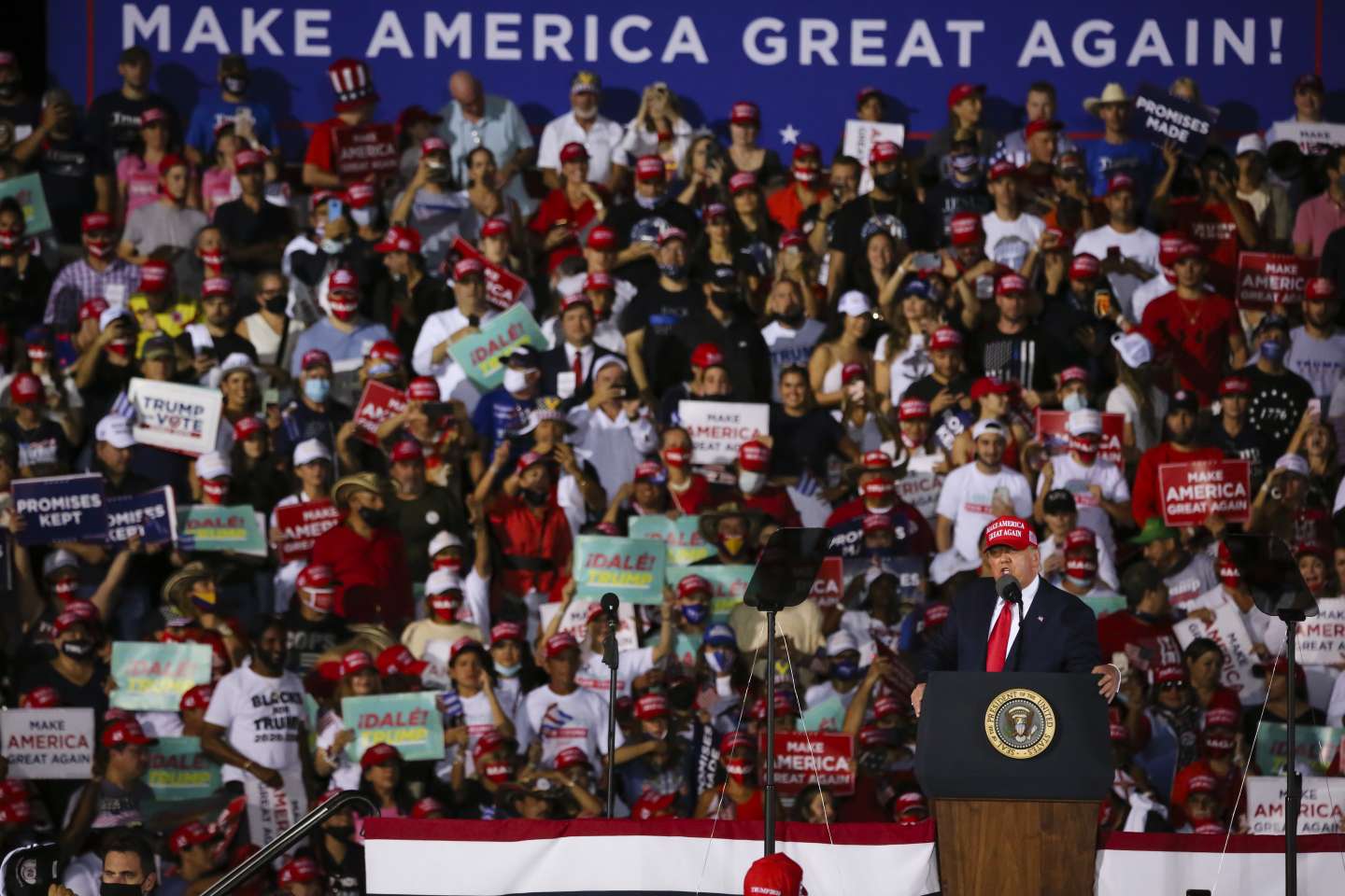 U.S. President Donald Trump in Florida