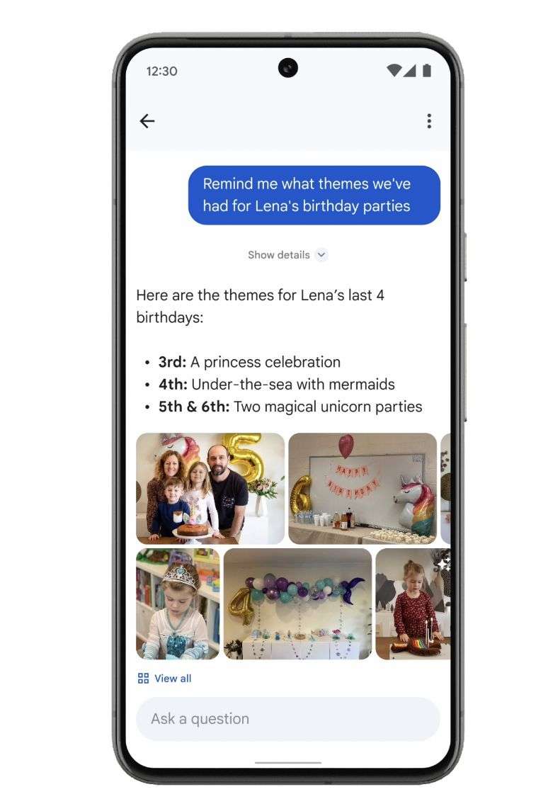 Ask Photos, apresentação Google I/O 2024