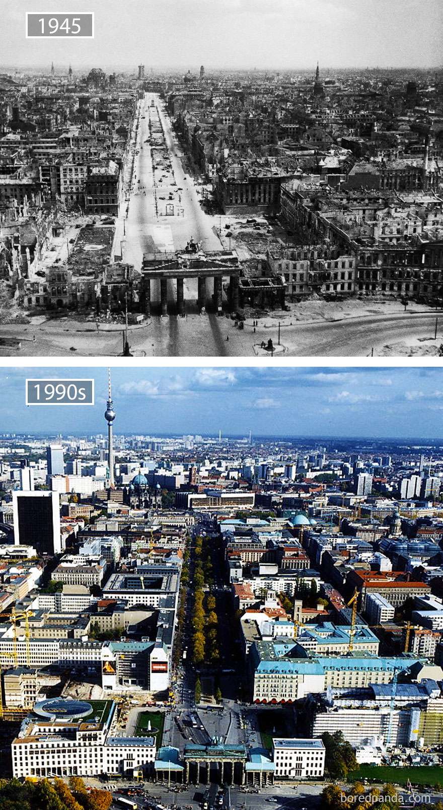 Compare. Como eram as cidades no século passado – Observador
