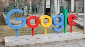 epa11873958 A signage for Google is diplayed near their office in Beijing, China, 04 February 2025. After the US imposed a 10 percent tariff on Chinese goods 01 February, China announced 04 February it will investigate Google, a US tech company, for alleged violation of China’s Anti-Monopoly Law. China also announced an additional 15 percent tariff on U.S. goods such as coal and liquified natural gas; and a 10 percent tariff on crude oil, agricultural machinery, large-displacement cars and pickup trucks, which will start 10 February.  EPA/JESSICA LEE