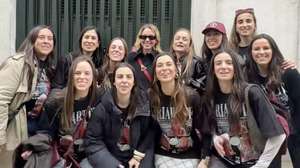 Sidney Sweeney, em despedida de solteira em Lisboa