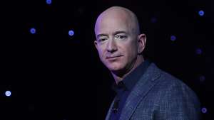 Blue Origin Founder Jeff Bezos Makes Announcement At Satellite 2019 Conference In DC