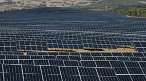 Inauguração do Parque Solar de Alcoutim, 29 de setembro de 2023. Primeiro Parque Solar da Galp em Portugal e representa o maior investimento da empresa em energia solar no país.,LUÍS FORRA/LUSA