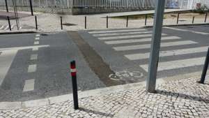 passagem de peões e de velocípedes