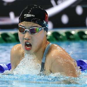 epa12268696 Yu Zidi of China competes in the Women's 200m Individual Medley final at the World Aquatics Championships Singapore 2025 in Singapore, 28 July 2025.  EPA/FAZRY ISMAIL
