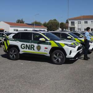 Cerimónia de   entrega de equipamentos e viaturas para a Guarda Nacional Republicana (GNR) que contou com a presença da ministra da Administração Interna, Margarida Blasco (ausente na fotografia),  em Queluz,  23 de julho 2024. ANTÓNIO COTRIM/LUSA