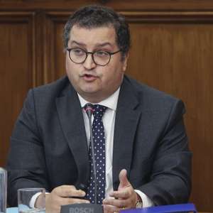 O ministro de Estado e das Finanças Joaquim Miranda Sarmento ouvido na Comissão de Orçamento, Finanças e Administração Pública na Assembleia da República em Lisboa, 15 de julho de 2026. MIGUEL A. LOPES/LUSA