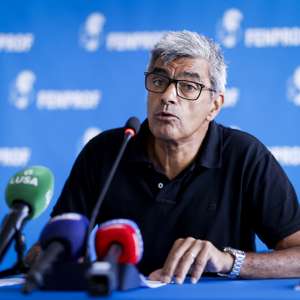 O secretário-geral da FENPROF, José Feliciano Costa, em conferência de imprensa sobre a abertura do ano escolar 2026/2027, na sede da FENPROF, em Lisboa, 01 de setembro de 2026. FILIPE AMORIM/LUSA