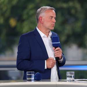 epa13252857 Candidate for State Premier of the far-right Alternative for Germany (AfD) party Leif-Erik Holm attends a tv debate following the Mecklenburg-Western Pomerania State Elections in Schwerin, Germany, 20 September 2026. Voters in Mecklenburg-Western Pomerania elected a new state parliament.  EPA/MAJA HITIJ / POOL