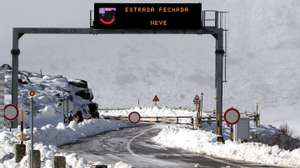 Estradas cortadas Serra da Estrela